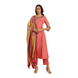 Printed Anarkali Set