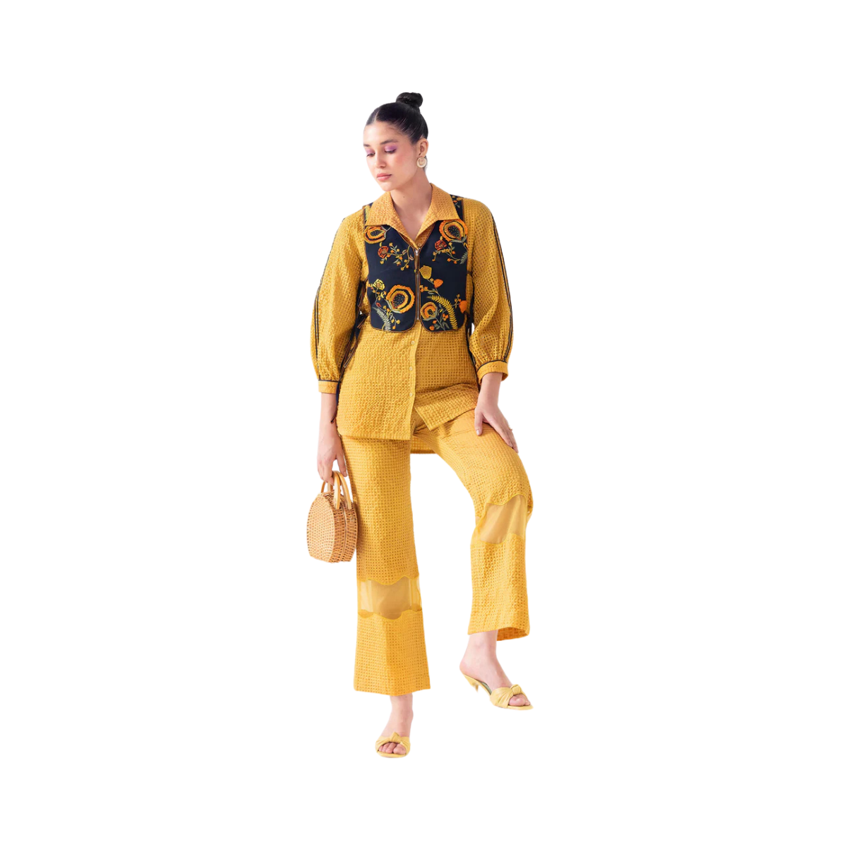 Co-ord Set with Belted Top - Image 2